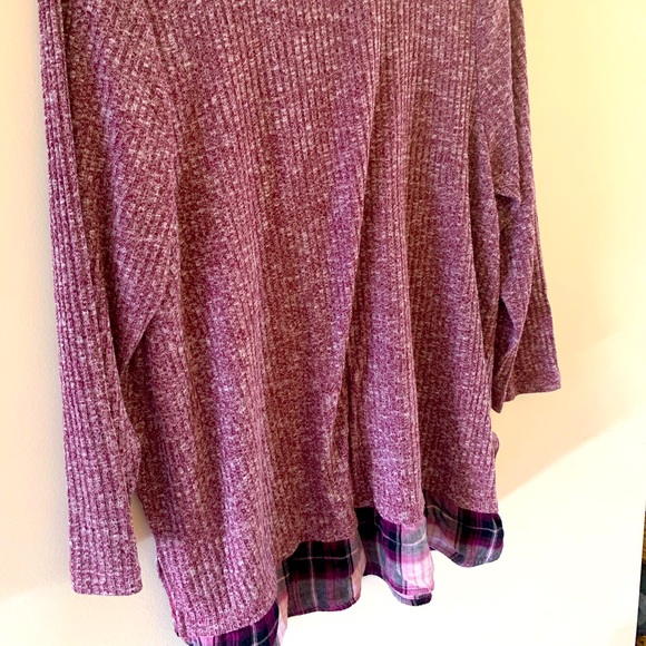 Catherines plus size mid sleeve top OX petite - Picture 4 of 7